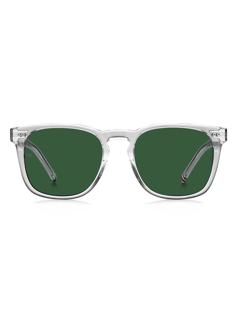 TOMMY HILFIGER Men's UV Protection Sunglasses Th 1887/S Crystal 45.5 - Lens Size: 52 Mm