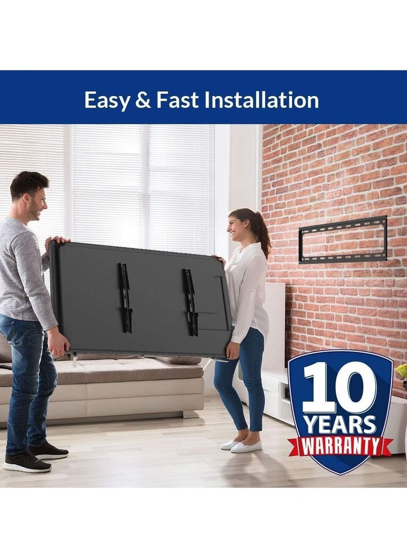 TV Wall Mount Bracket for Most22" 32" 40" 43"46" 47" 50" 52" 55" 58" 60" Inch LCD LED Plasma Flat Screen Fit for Most of Samsung Coby LG VIZIO Sharp Sony Toshiba  - Image 5