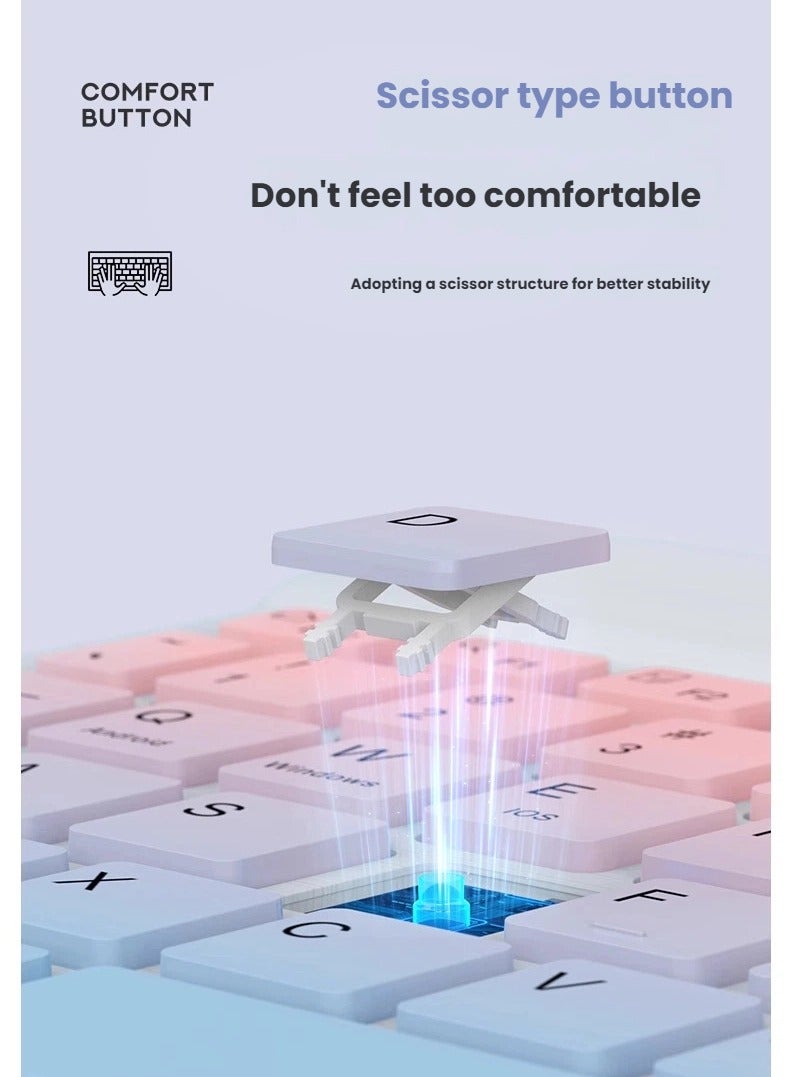 عام "غطاء لوحة مفاتيح مناسب لـ Huawei MatePad Air (12.1 بوصة) - تصميم جلدي متدرج مع ماوس - ضروري لأعمال المكتب والدراسة" - Image 4