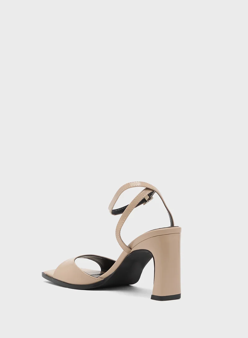 ايلا High Heel Sandal With Ankle Strap