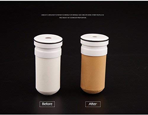 EMNDR Water Filter Change, Reduces Lead, BPA Free, Fits Standard Faucets Only - Complete, White - Image 4