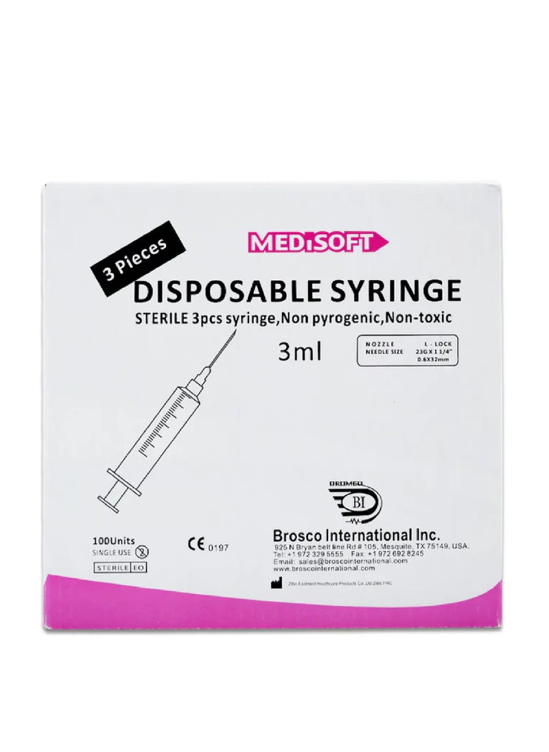 Medisoft Disposable Syringe 3ml - pzsku/Z7C21A9DFDEEBEC98E442Z/45/_/1732710877/ca6ffa13-cb8b-4cb3-bdd9-03354dfa4d1c