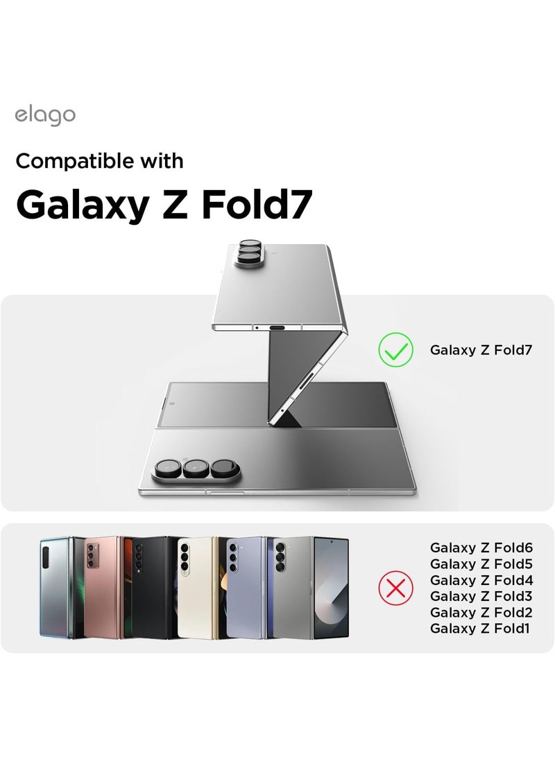 Elago غطاء شفاف مغناطيسي لجهاز سامسونج جالاكسي زد فولد 7 مع ماغسيف - شفاف - Image 2