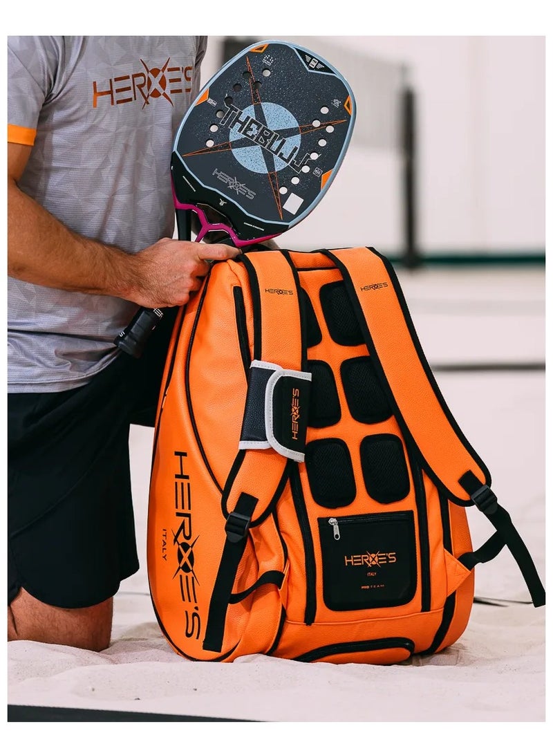 Heroes THUNDER HORIZONT PADEL BAG - ORANGE - Image 3