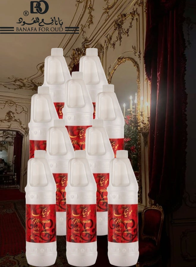 Banafa 10 Pieces Monica Floor Freshener 900ML - Image 1