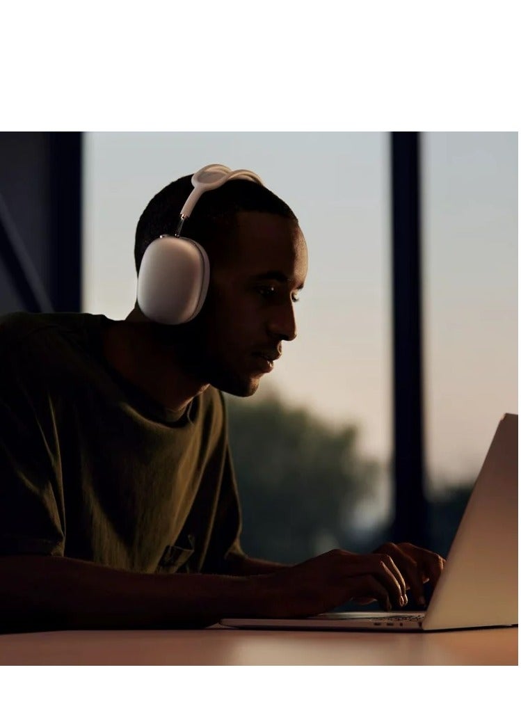 P9 - P9 Bluetooth- Headset, Wireless-Headset Over-Ear & Headphone-Headset with Mic Silver color Good Quality. - Image 1