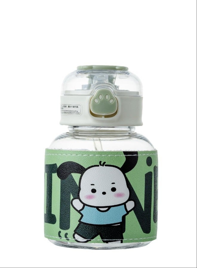 NVS Kids Baby Sipper Bottle Leak Proof Anti Spill Green Bottle Dust Free Cover 640ml Kids Sippy Cup with Soft Silicone Spout BPA Free Straw Sipper for Infant - Image 1