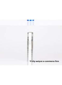 Generic Mini Flashlight Small 5 Battery Aluminum Alloy Home Portable LED Flashlight Super Gift Wholesale-Color:Single Silver  - Image 1