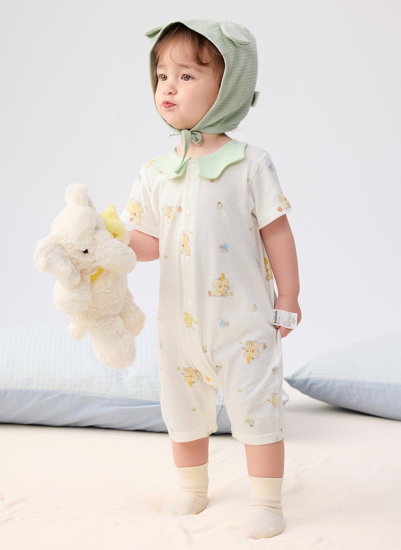 Balabala Baby Unisex straight open jumpsuit  - Image 2