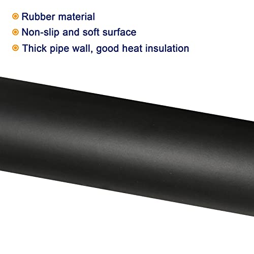 MECCANIXITY Pipe Insulation Foam Tube Lagging Insulation Pipe 30mm(1 3/16") ID 40mm(1 9/16") OD 6.6ft Heat Preservation for Handle Grip Support - Image 3
