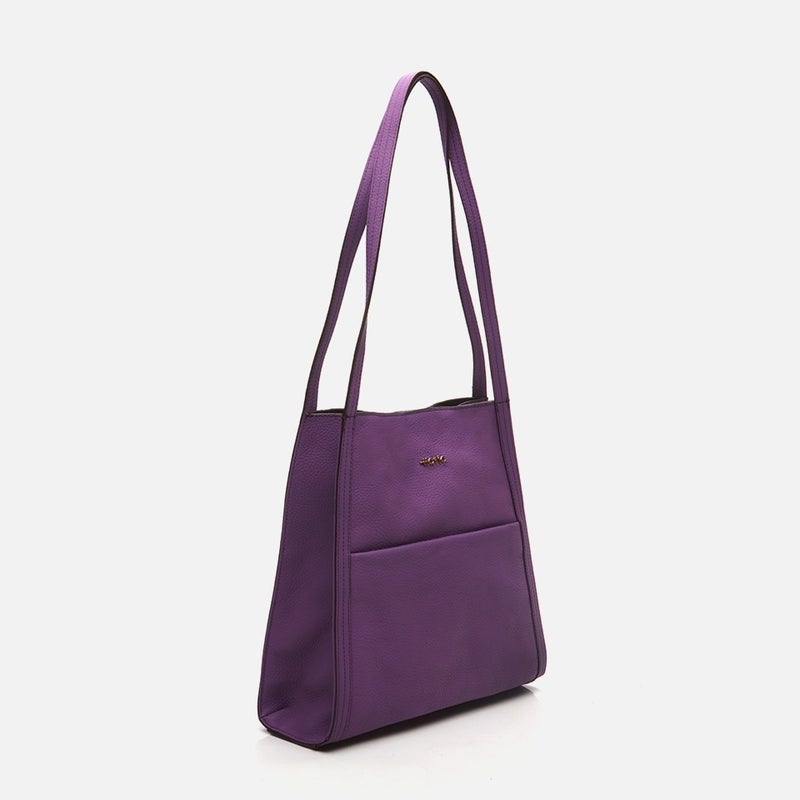 Hotiç 03CAH292050A610 GENUINE Leather Lilac Women's Bag  - Image 2