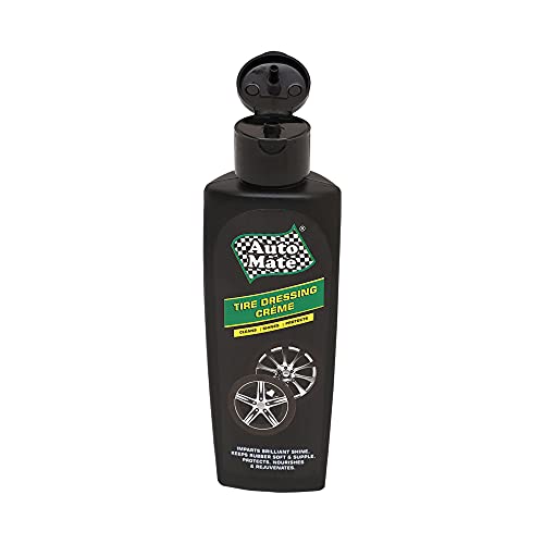AUTO MATE AEROL Tire Dressing Crème for Cars & Bikes | Cleans, Shines & Protects | Keeps Rubber Soft & Supple | Protects, Nourishes & Rejuvenates | Grade 6310 (200ml/196gm) - Image 3