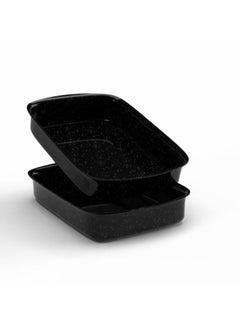 Top Chef Set of 2 Non-Stick Oblong Tray  - Image 2