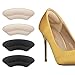 BIGIICO Heel Grips Liner Cushions Heel Pads Insert Prevent Too Big Slipping Blisters Filler for Loose Shoe Fit New Pale ApricotBlack - Image 1
