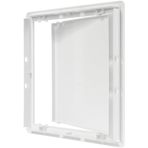 ECOPRO VENT 10 x 10 White Plastic Access Panel. Service Shaft Door Panel. Plumbing, Electricity, Heating, Alarm Wall Access - Image 5