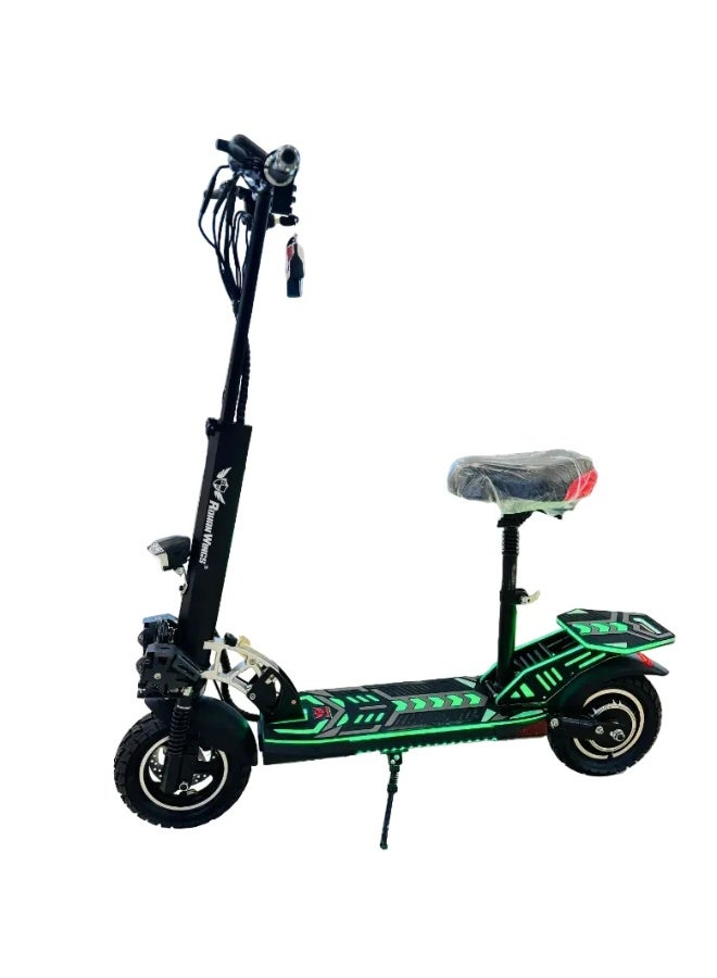 Rohan Wings KT-6A City Electric Scooter 1800W Motor 48V 13Ah Lithium Battery - Image 2