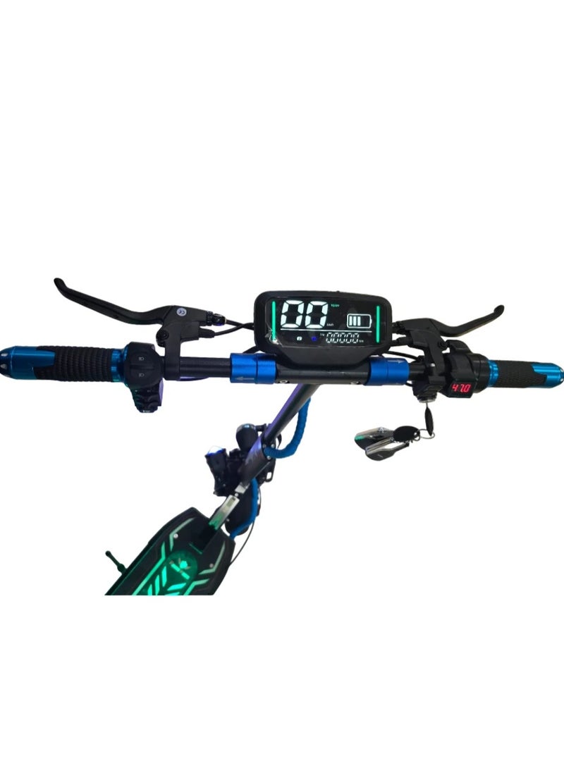 Rohan Wings KT-6A City Electric Scooter 1800W Motor 48V 13Ah Lithium Battery - Image 3