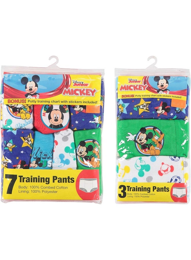 Disney Boys Mickey Mouse Potty Training Pants Multipack, 3T - Image 4