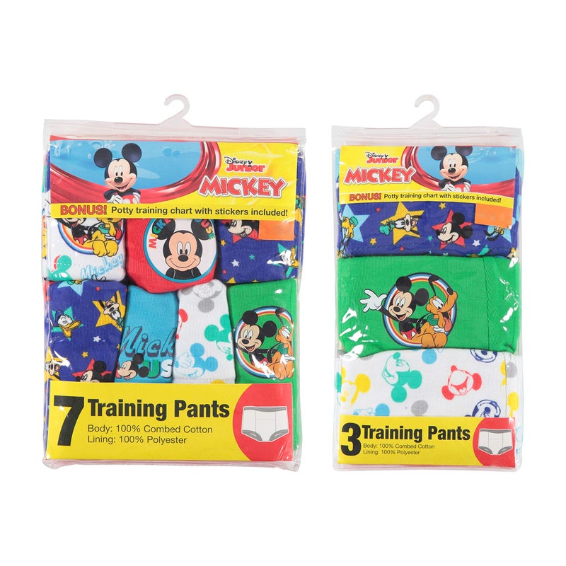 Disney Boys Mickey Mouse Potty Training Pants Multipack, 3T - Image 3
