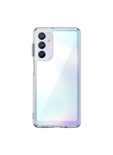 Samsung Galaxy M54 5G Clear Case Soft Flexible Silicone TPU Shockproof Protective Transparent Rubber Back Cover with Anti-Fall Anti-Scratch Compatible for Samsung Galaxy M54 5G