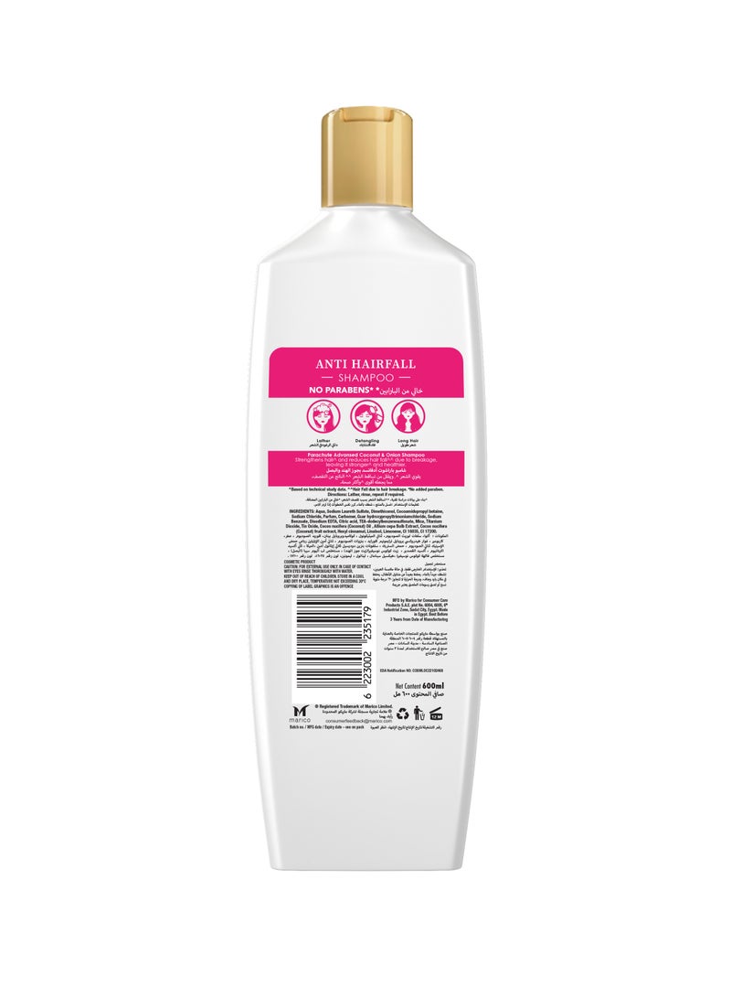 Parachute Advansed Anti Hairfall Shampoo With Onion And Coconut - Image 2