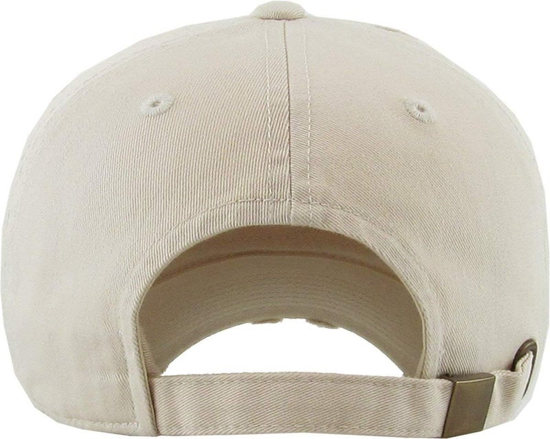 KBETHOS Vintage Washed Distressed Cotton Dad Hat Baseball Cap Adjustable Polo Trucker Unisex Style Headwear - Image 3