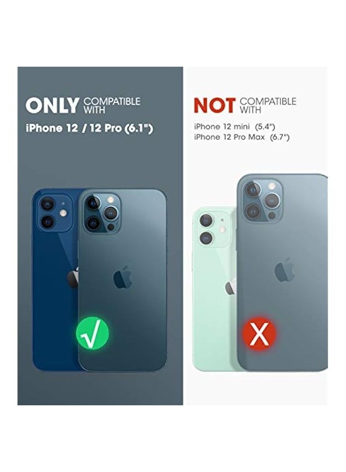 SUPCASE UBStyle [Unicorn Beetle Style Series] Case Designed For iPhone 12 / Pro 6.1" (2020 Release), Premium Hybrid Protective Clear - Black - Image 2