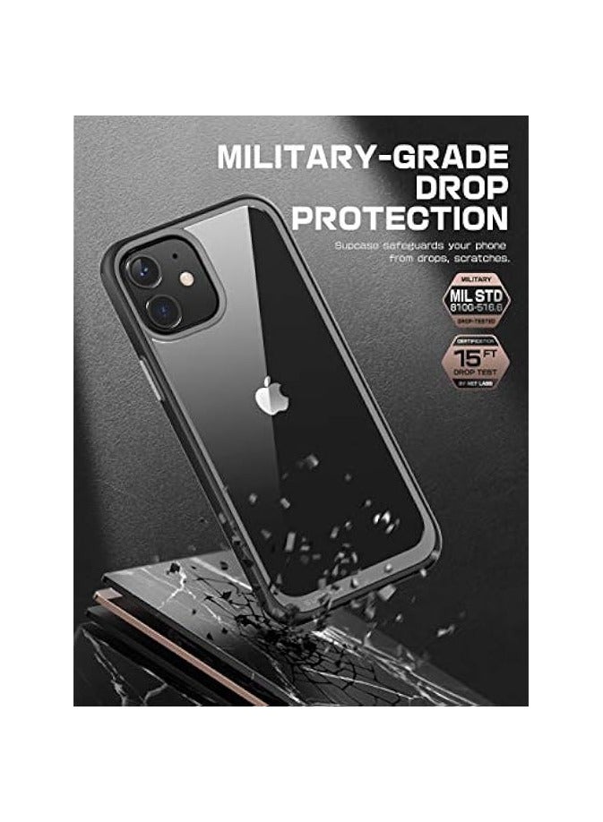 SUPCASE UBStyle [Unicorn Beetle Style Series] Case Designed For iPhone 12 / Pro 6.1" (2020 Release), Premium Hybrid Protective Clear - Black - Image 4