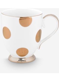 Pip Studio Dot Delight White Porcelain Mug 350 ml  - Image 1