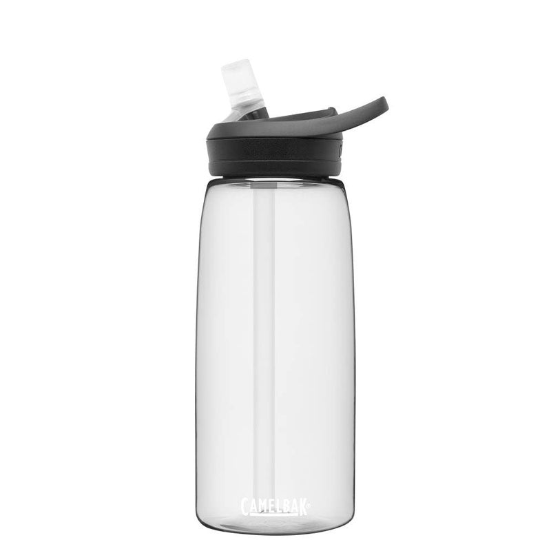 CamelBak eddy+ Water Bottle with Tritan Renew - Straw Top 32oz  Clear - Image 2