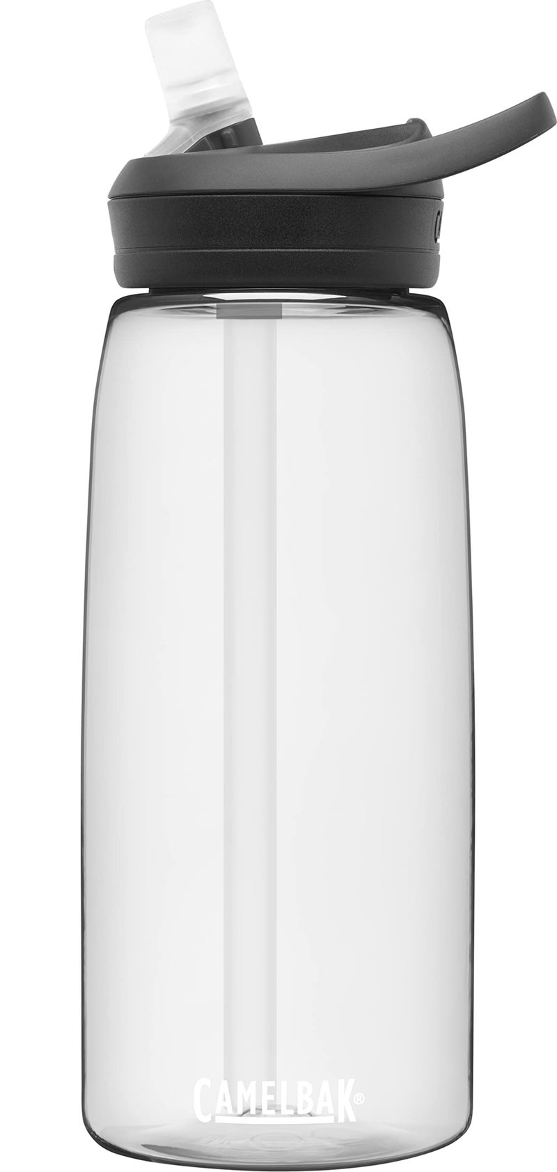 CamelBak eddy+ Water Bottle with Tritan Renew - Straw Top 32oz  Clear - Image 1