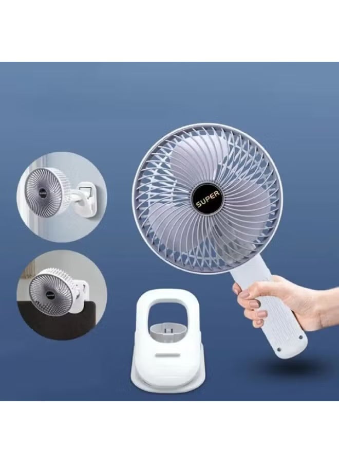 مروحة كليب بثلاث سرعات – مروحة كهربائية صغيرة بقاعدة مشبك – هادئة ومناسبة للمكتب أو المنزل - Image 3