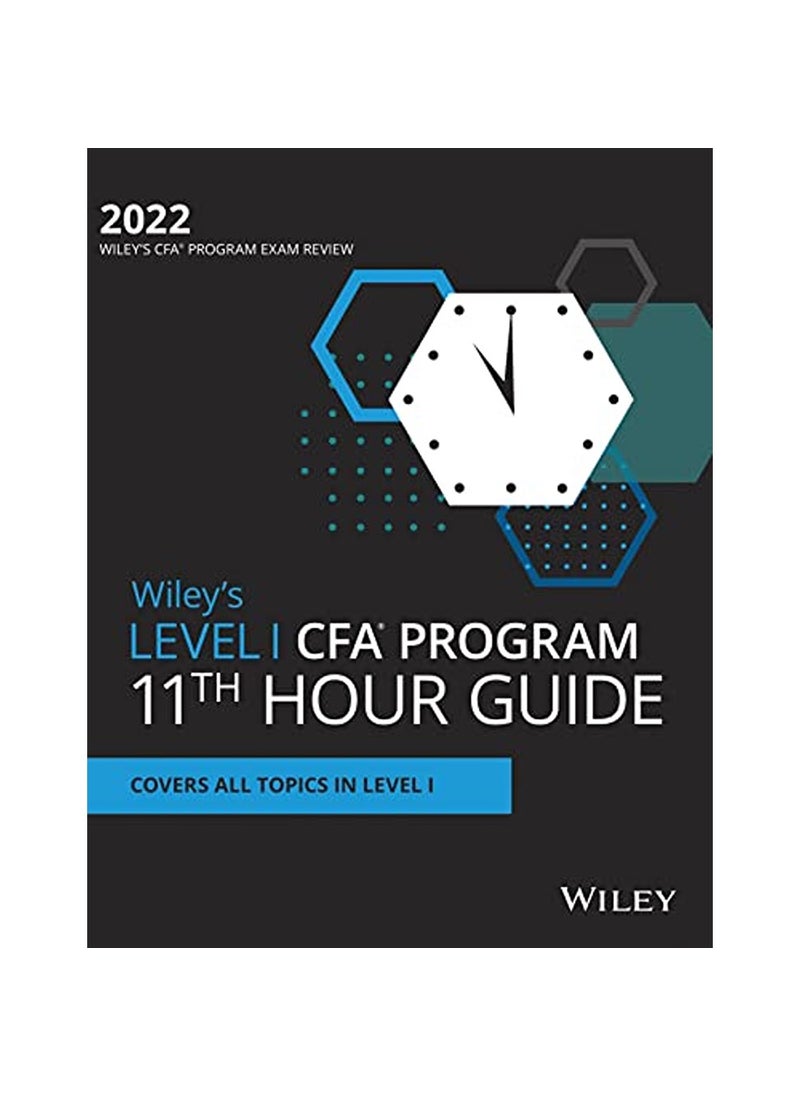 John Wiley & Sons Wileys Level I CFA Program 11th Hour Final Review Study Guide 2021 