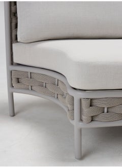 AL HUZAIFA FURNITURE Loop 3 Seater Sofa Left Armrest  - Image 3