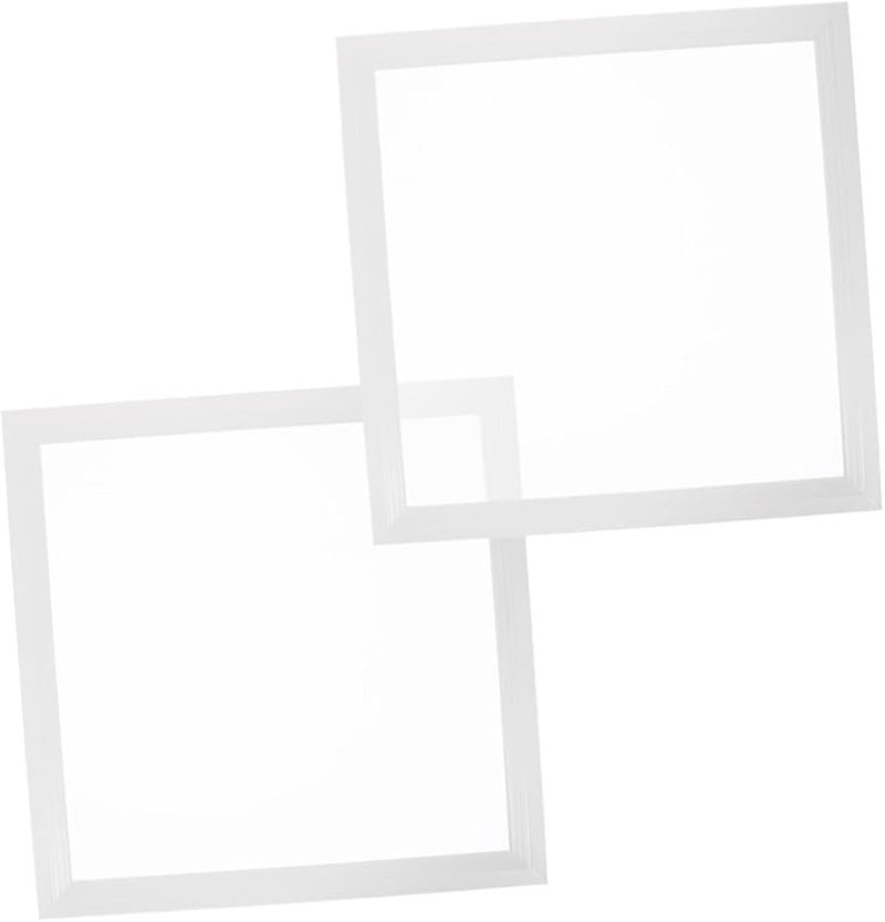 Jojofuny 2 Pack Ceiling Light Diffuser Covers Easy Install Recessed Lighting Fixture High Light Transmittance Oil Resistant - Image 1