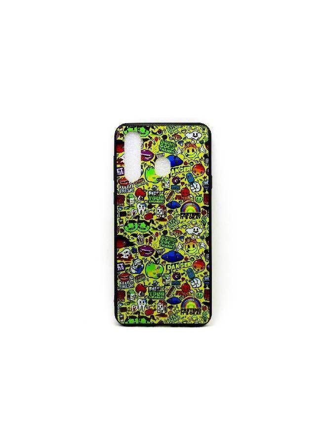 Back Cover For Samsung Galaxy A8S - Multi Color