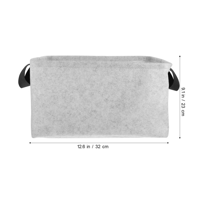 2 pcs Reusable Storage Bucket Clothes Container Folding Clothes Basket ( ) - Image 2