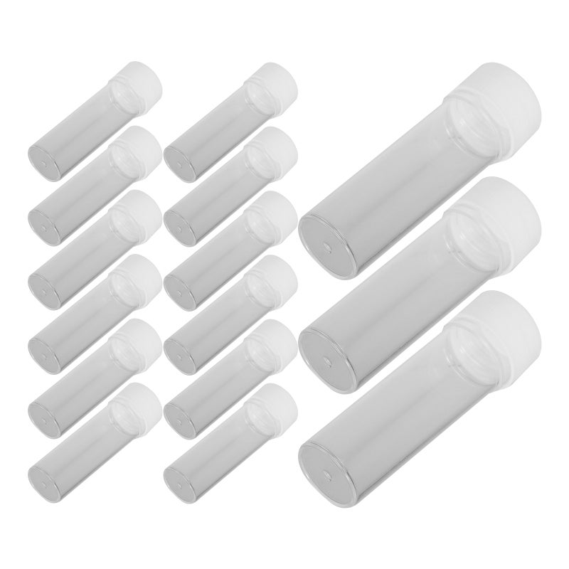 20pcs Small Test Tubes Sample Testing Tubes Cells Liquids Tubes with Cap 25ml - Image 1