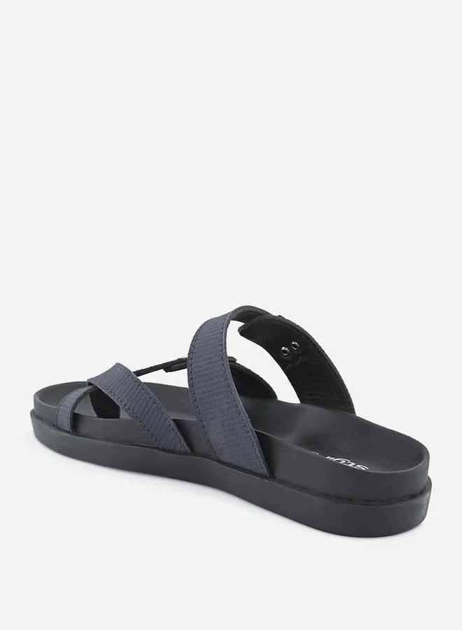 Styli Open Toe Buckle Detail Sandals