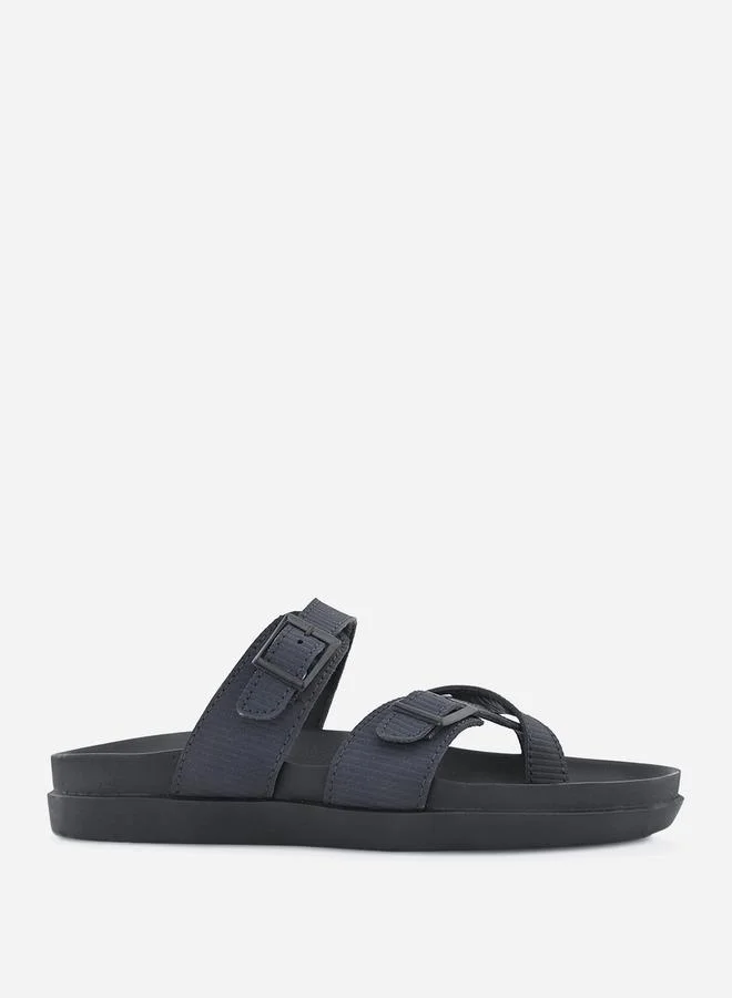 Styli Open Toe Buckle Detail Sandals