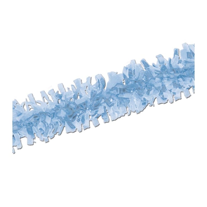 Pkgd Tissue Festooning lt blue Party Accessory 1 count 1Pkg
