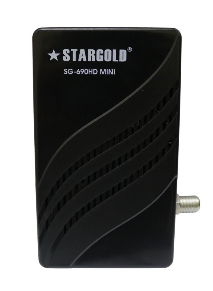 Stargold Satellite Receiver Full HD 1080P 5000 Channels MPEG-4/H264 Support USB FTP and OTA 32bit Color on Screen Display Supported  - Image 1
