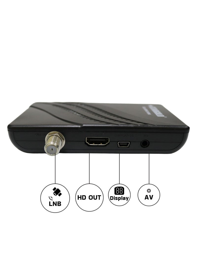 Stargold Satellite Receiver Full HD 1080P 5000 Channels MPEG-4/H264 Support USB FTP and OTA 32bit Color on Screen Display Supported  - Image 2