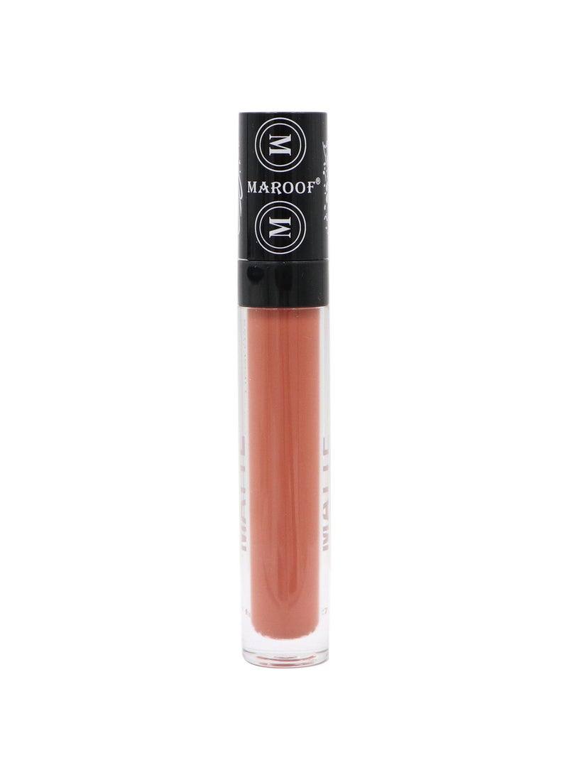 MAROOF Matte Long Lasting Lipgloss 8ml 08 Honey - Image 2