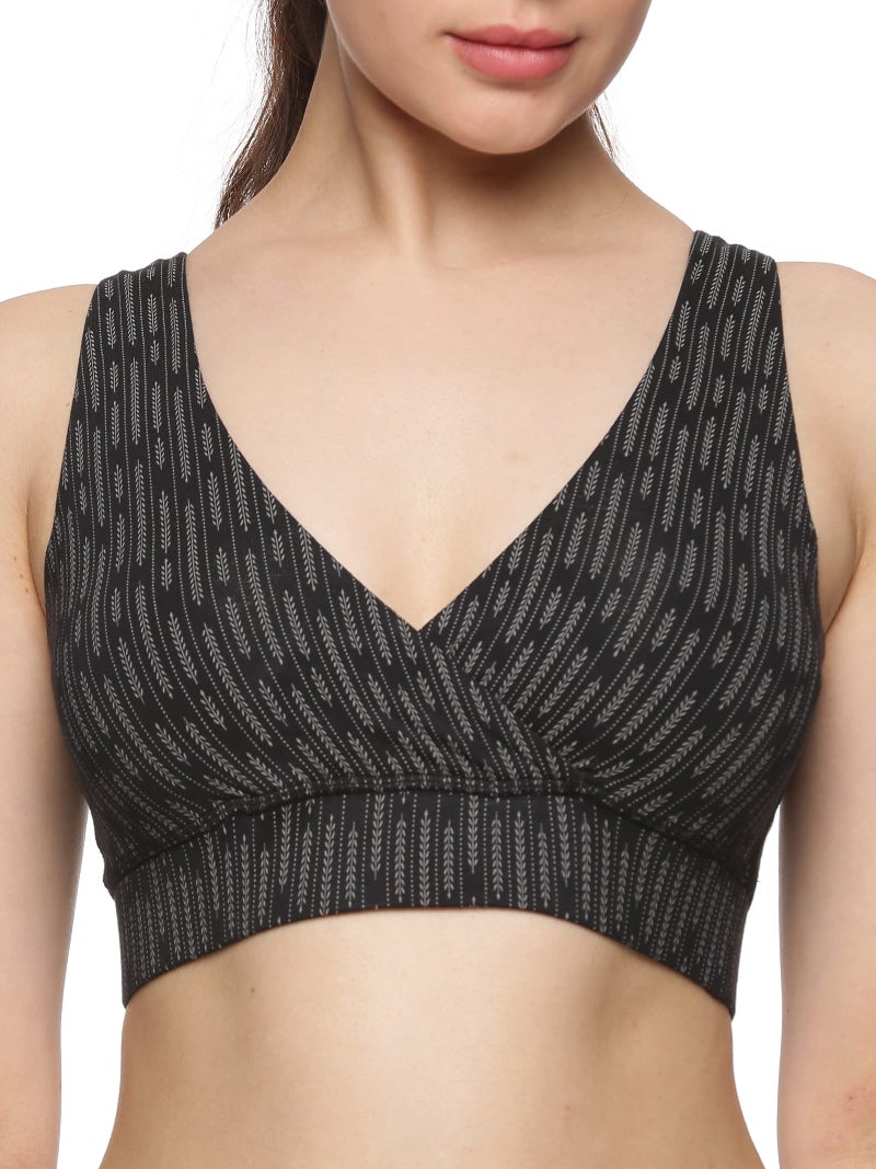 Circus &Circus Maternity Bra | Nursing Bra for Women | Pull Down Feeding Bra | Non Padded Bra for Women Slip On | Tencel Micromodal | Architect, L - Image 5