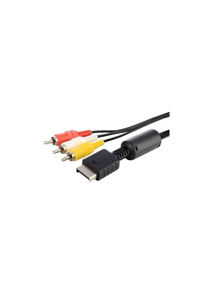 AV cable - 1.8 meters - black 
