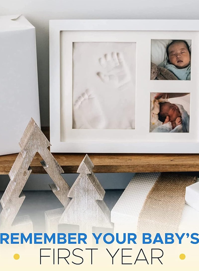 Gerenic Baby Handprint and Footprint Makers Kit, Keepsake For Newborn Boys & Girls, Baby Milestone Picture Frames - Image 4