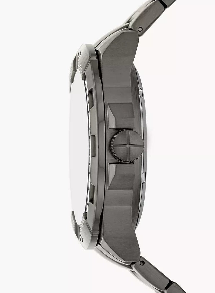 FOSSIL Men Bronson Automatic Smoke Stainless Steel Watch | ME3218 - Image 2