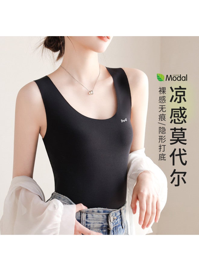 MIIOW Seamless Women'S Camisole, Skin-Friendly Versatile Underwear, Lightweight For Autumn, Suitable For Layering Or Outerwear - Image 2