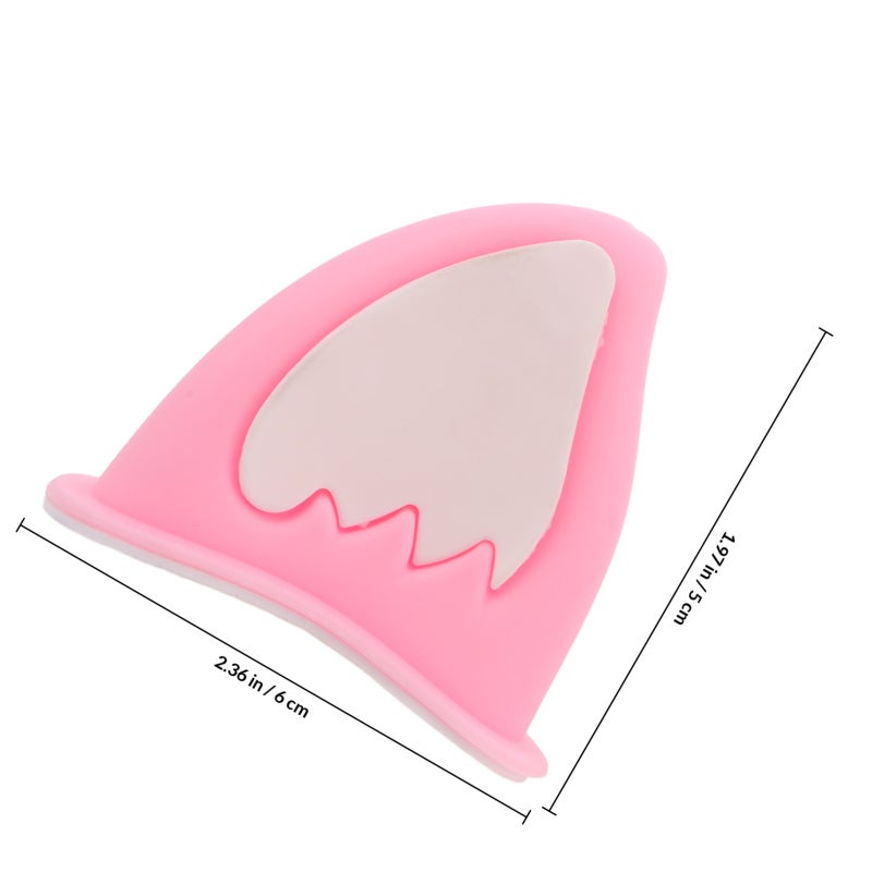 1 Pair Ear Ears Horns Decoration Accessories For Ski Bike White - Image 2
